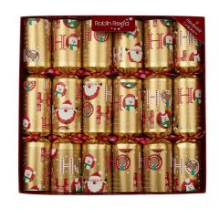 Robin Reed Racing Cracker Set of 6 Racing Santa