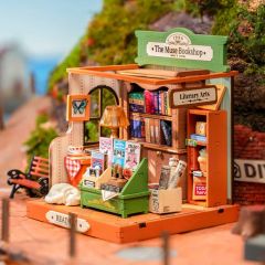 Rolife The Muse Bookshop DIY Miniature House