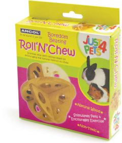 Ancol Wooden Roll 'n' Chew