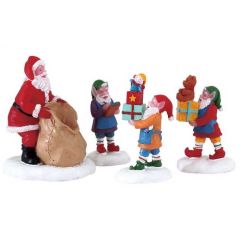 Lemax Present Procession, Set Of 4