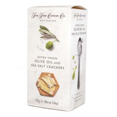 The Fine Cheese Company Extra Virgin Olive Oil & Sea Salt Crackers 125g 