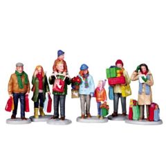 Lemax Holiday Shoppers Set of 6 