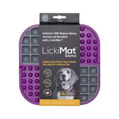 LickiMat Slomo Dog 20cm Purple