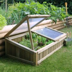 Zest Outdoor Living Small-Space Cold Frame 1.22m x 0.60m x 0.355m