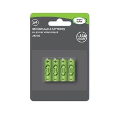 Smart Solar - Rechargeable Batteries - 2/3 AA - 4 Pack