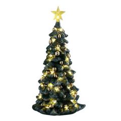 Lemax Snowy Christmas Tree, Clear Light
