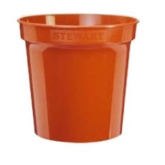 Stewart Plastic Flower Pot 10" - Terracotta