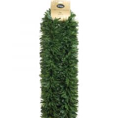 Chunky Green Pine Tinsel 300x15cm