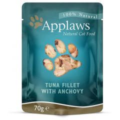 Applaws Tuna & Anchovy Wet Food Pouch For Cats 70g