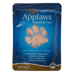 Applaws Tuna & Sea Bream Wet Food Pouch For Cats 70g
