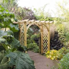 Forest Garden Large Ultima Pergola Arch - Home Delivery 