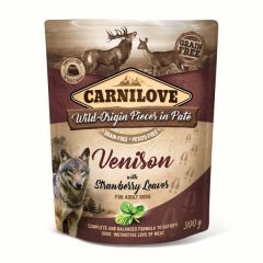 Carnilove Dog Pouch Venison with Strawberry