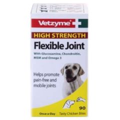 Vetzyme High Strength Flexible Joint Tablets 90 Pack