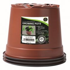 Worth Gardening 21cm Professional Growing Pots (3)