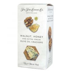 The Fine Cheese Company Walnut, Honey & Olive Oil Crackers 125g 