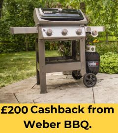 Weber Spirit II E-320 GBS Gas Barbecue - Black