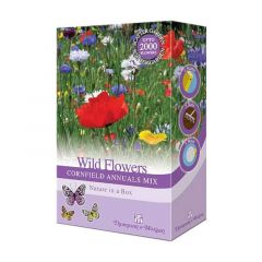 Wild Flowers Cornfield Annual Mix Seed Box