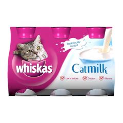 Whiskas Milk Plus 3x200ml Pack