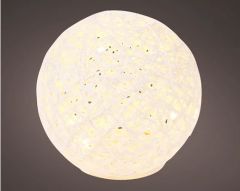 Kaemingk White Micro LED Ball 15cm