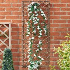 Extra Strong Framed Willow Trellis - Square 1.2 x 0.45m - Smart Garden