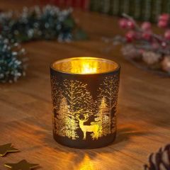 Smart Garden Wonderland T-Light Holders, Onyx