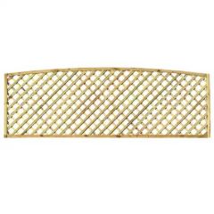 Zest Hillside Bowtop Diamond Trellis  1.830m x 0.50m/0.60m