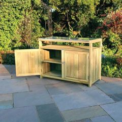 Zest Outdoor Living Terraza Outdoor Kitchen Double Unit 1.21m x 0.58m x 0.89m