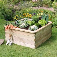 Zest Sleeper Raised Bed Square