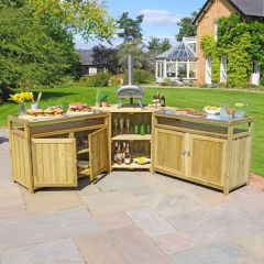 Zest Terraza Outdoor Kitchen Range Set