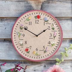 Smart Garden 12in Flora Wall Clock