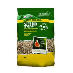 Gardman No Mess Seed Mix 4kg
