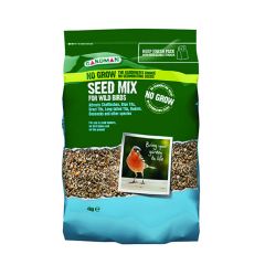 Gardman No Grow Seed Mix 4kg