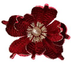 Gisela Graham Magnolia Pick Dark Red