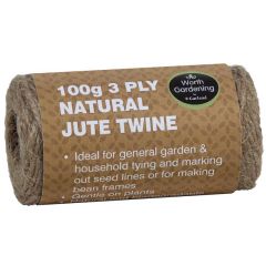 Garland 100g 3 Ply Natural Jute Twine