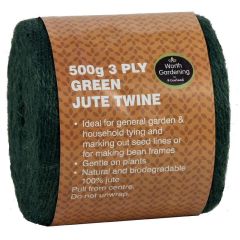 Garland 500g 3 Ply Green Jute Twine