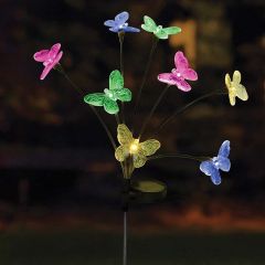 Smart Garden 8-Stem FlutterLights Multi Coloured, Stake Light, POS 12