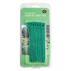 Garland 15cm (6") Hook N' Loop Ties (10)