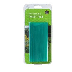 Garland 15cm (6") Twist Ties (100)