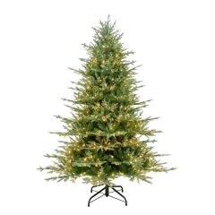 Puleo Pre-Lit Arcadia Pine Artificial Christmas Tree with 350 LED 6ft