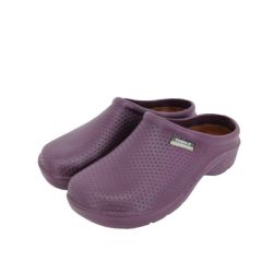Eva Cloggies Aubergine Size 7