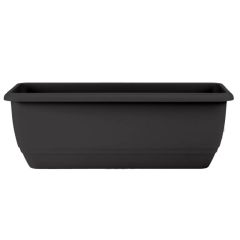 Stewart Garden 70cm Balconniere Trough - Black