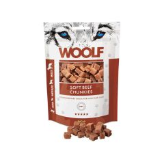 Woolf Beef Chunkies Dog Treats 100g
