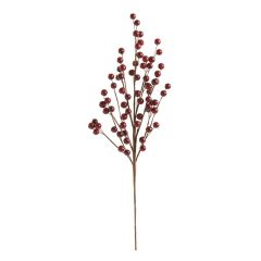 Festive Berry Spray 56cm Burgundy