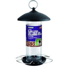 Gardman Black Steel Suet Treat &amp; Mealworm Feeder