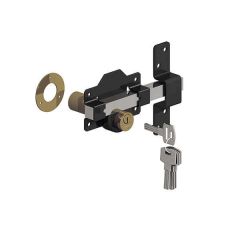 Gatemate Stainless Steel Rimlock Double Locking Type