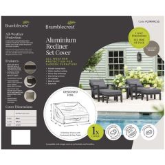 Bramblecrest Aluminium Recliner Set Cover