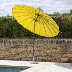 Bramblecrest Shanghai Lemon 2.7m Aluminium Tilt Parasol
