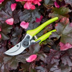 Burgon & Ball Fluores Bypass Secateur - Yellow