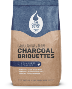 GreenOlive Long Burn Charcoal Briquettes - 8KG