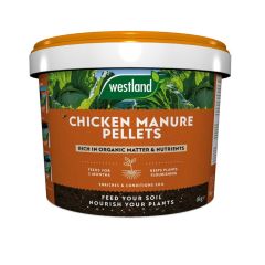 Westland Organic Chicken Manure Pellets 8kg Tub